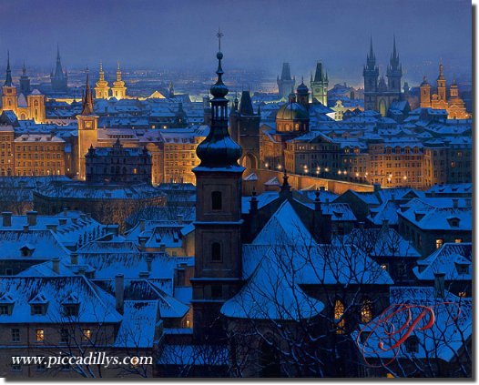 An Evening In Prague By Alexei Butirskiy 