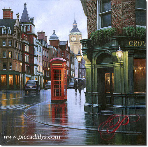 London Evening by Alexei Butirskiy