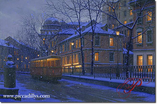 Image of painting titled Street Of Dreams by artist Alexei Butirskiy