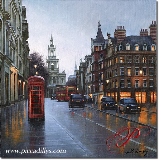 Tuesday Evening London By Alexei Butirskiy