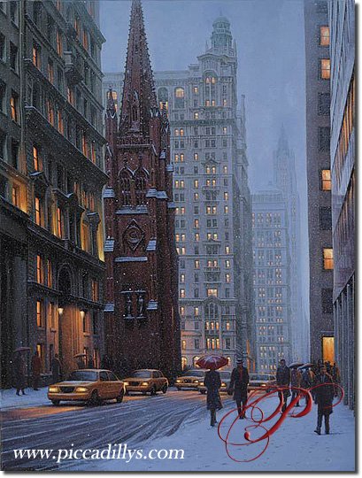Wall St. & Broadway NYC By Alexei Butirskiy