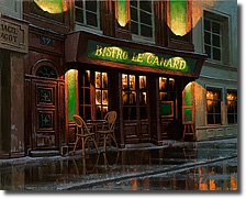 Bistro Le Canard By Alexei Butirskiy