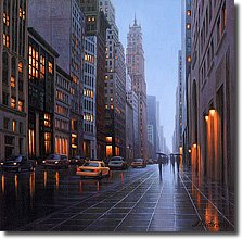Rainy Day, New York By Alexei Butirskiy