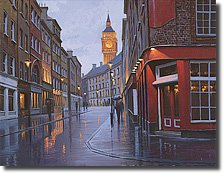 Rainy Evening London By Alexei Butirskiy 