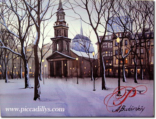 Arlington Street Church – Boston By Alexei Butirskiy