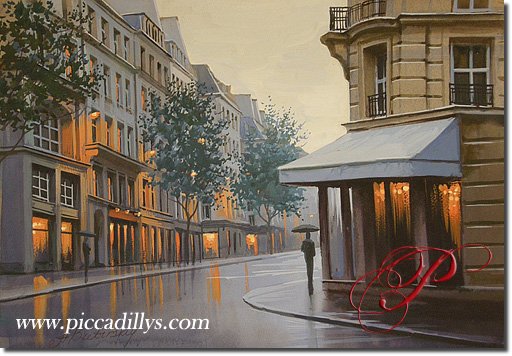 Parisian Raindrops By Alexei Butirskiy