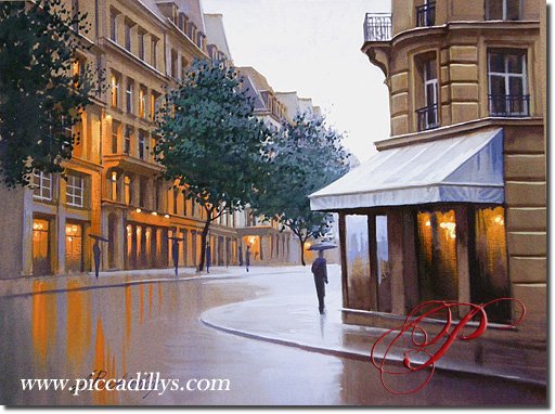 Parisian Stroll By Alexei Butirskiy