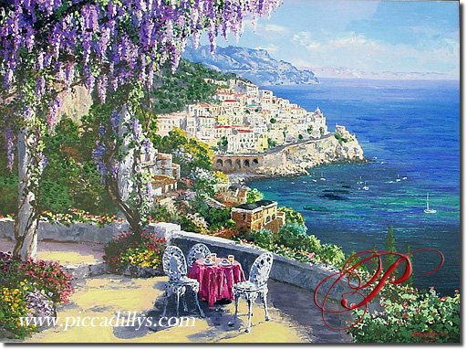 Amalfi Patio By S. Sam Park