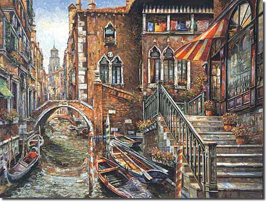 Steps to Venice By Vadik Suljakov