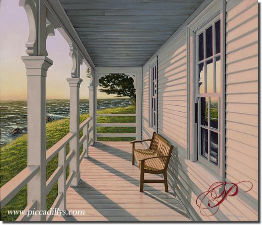 Image of painting titled April Wind by artist Edward Gordon 