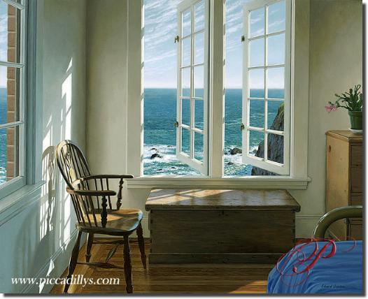 Image of painting titled Corner Room by artist Edward Gordon 