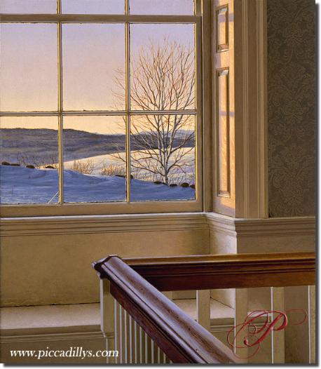 Image of painting titled December by artist Edward Gordon 