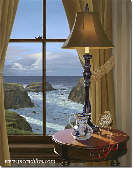 Image of painting titled Nine AM by artist Edward Gordon 