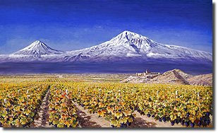 Vineyards at Mt. Ararat By Sam Park