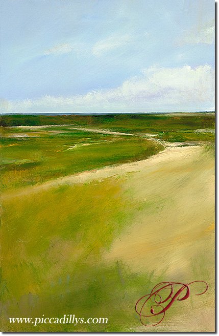 Inland Marsh By Anne Packard