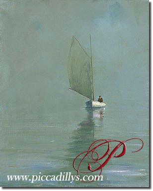 Lone Sail By Anne Packard