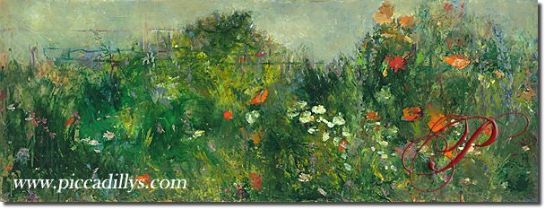 Garden Panorama By Anne Packard