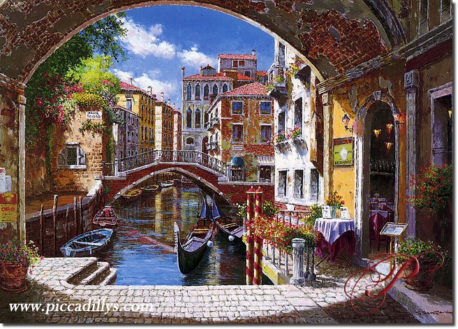 Archway to Venice By Sam Park