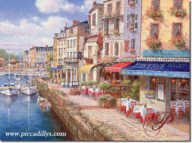 Harbor at Honfleur By Sam Park