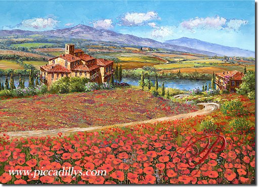 Tuscan Reverie By Sam Park