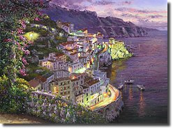 Lights of Amalfi By Sam Park