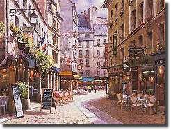 Parisian Cafe by Sam Park