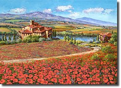 Tuscan Reverie By Sam Park