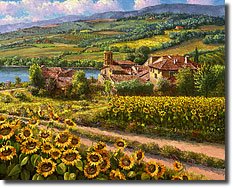 Tuscany Sunflowers