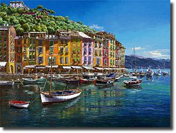 View of Portofino By Sam Park