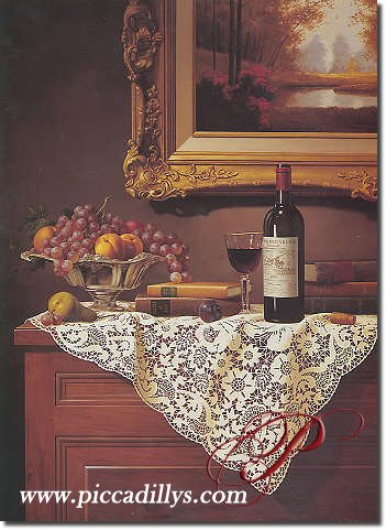 Fruits and a Glass of Pomerol By Rino Gonzalez