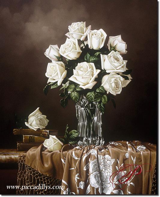 White Roses By Rino Gonzalez