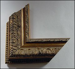 ANTIQUE GOLD WASH FRAME