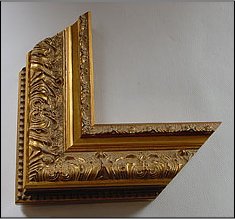 BRIGHT GOLD WASH FRAME