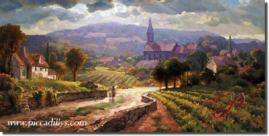 Alsace Morning by Leon Roulette