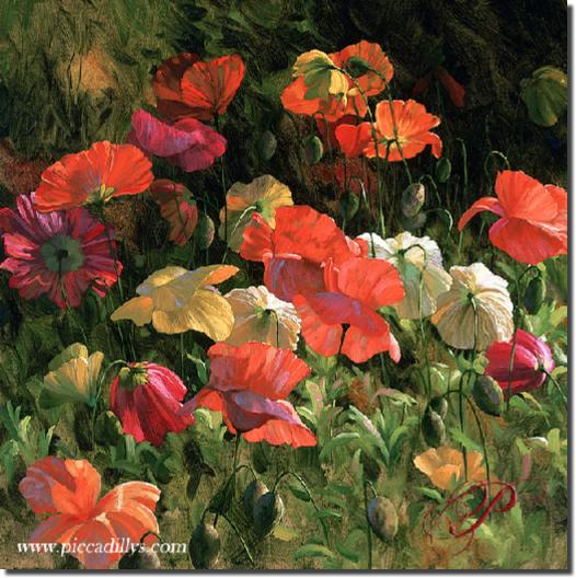 Iceland Poppies by Leon Roulette