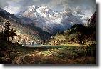 Vinyard At Valle DAosta by Leon Roulette