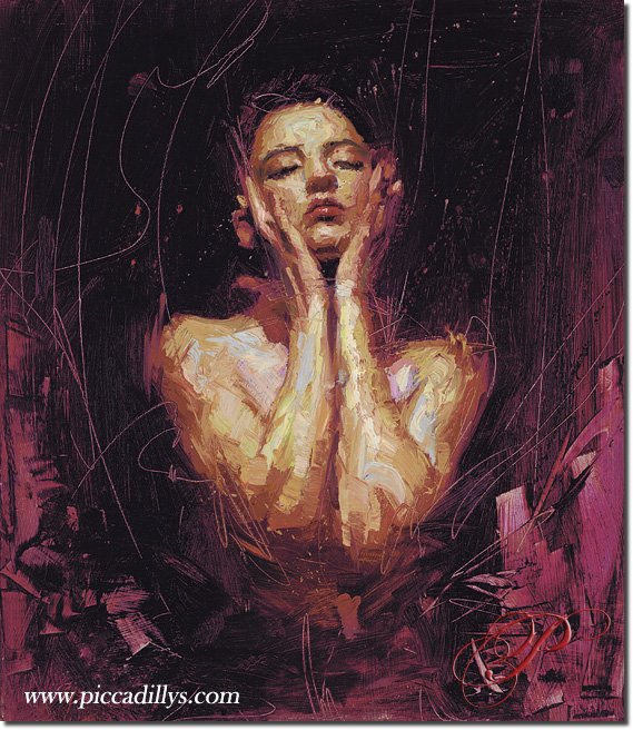 Image of painting titled Beholding by artist Henry Asencio