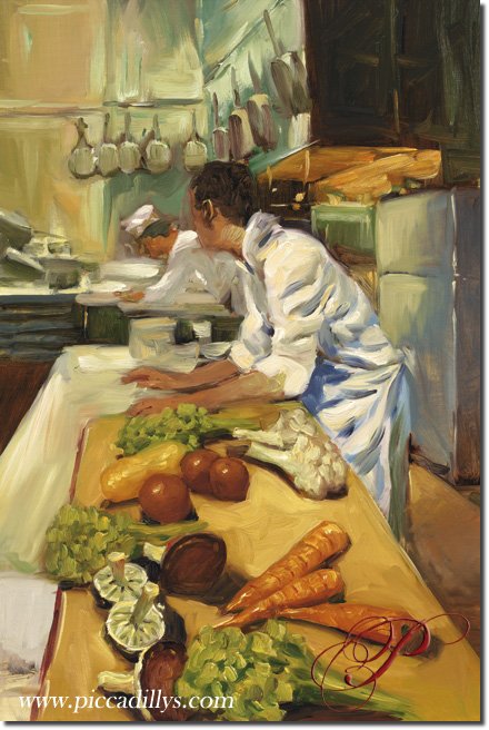 Image of painting titled Mise En Place by artist Christopher M