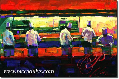 Image of painting titled Bon Appetit by artist Michael Flohr