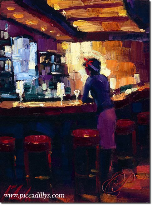 Image of painting titled Lady Luck by artist Michael Flohr