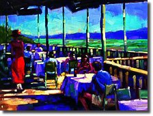 Thumbnail image of Michael Flohr's painting titled L'Auberge