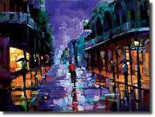 Thumbnail image of Michael Flohr's painting titled Royal Street