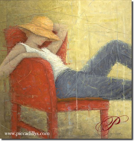 Image of painting titled Second Thoughts by artist Erica Hopper