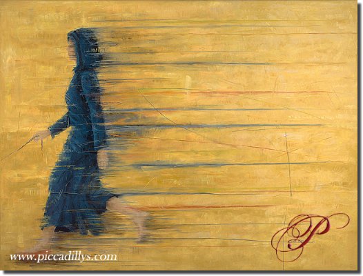 Image of painting titled Walking Chuey by artist Erica Hopper