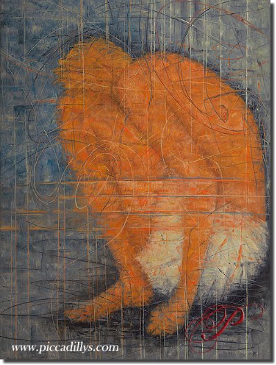 Image of painting titled World According To by artist Erica Hopper