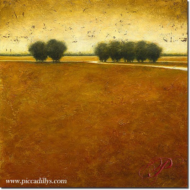 Digital image depicting Robert Cook's painting titled Amber Fields.