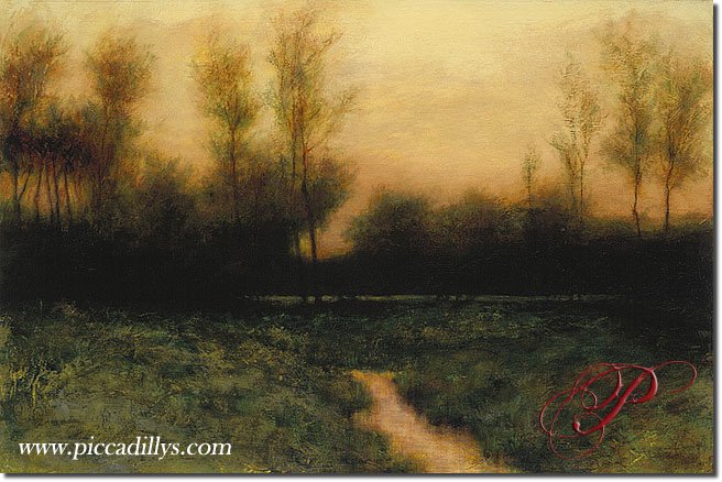 Digital image depicting Robert Cook's painting titled Grey's Creek.