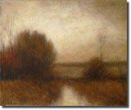 Thumbnail image depicting Robert Cook's painting titled Autumns Approach
