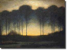 Thumbnail image depicting Robert Cook's painting titled Bluffs Ridge