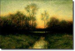 Thumbnail image depicting Robert Cook's painting titled Last Light